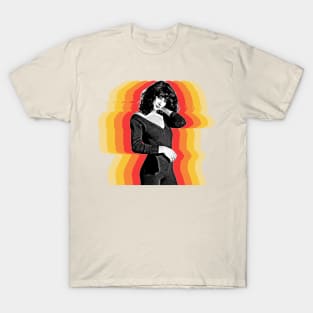 Kate Bush † Retro Aesthetic Fan Art Design T-Shirt